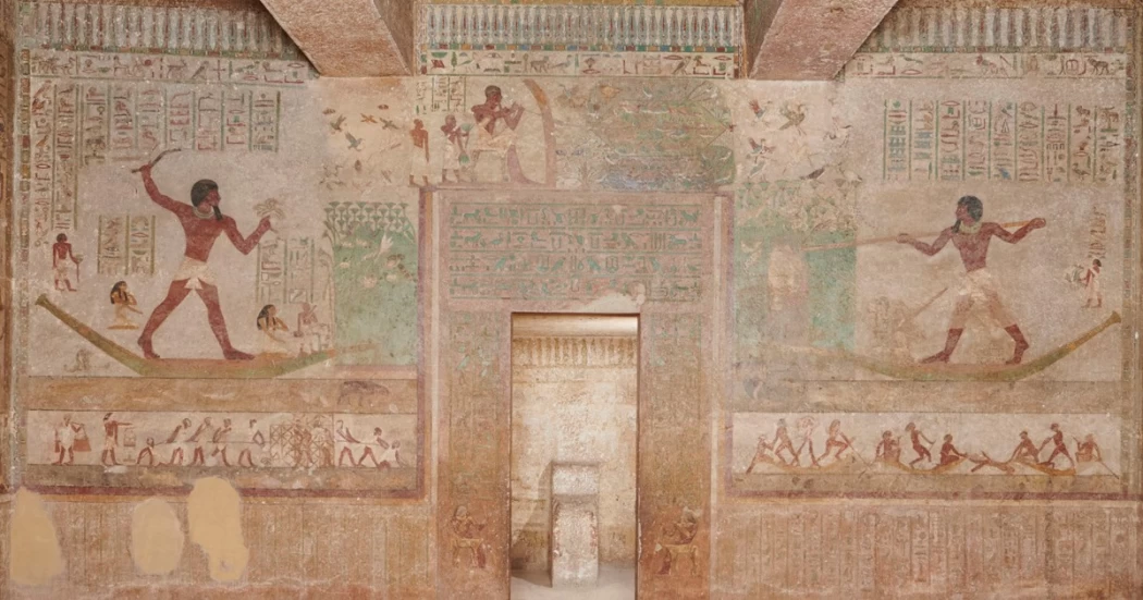 the tomb of Khnum-hotep II